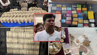 Illegal betting case: Karnataka Congress MLA KC Veerendra arrested after ED recovers massive hoard of cash; gold worth Rs 6 crore seized