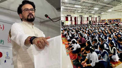 'Hanuman ji first to travel to space': Anurag Thakur’s interaction with students sparks row; DMK says 'science is not mythology'