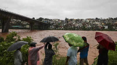 Rain fury in J&K: Roads washed away, flood alerts sounded - 10 scary videos that show devastation