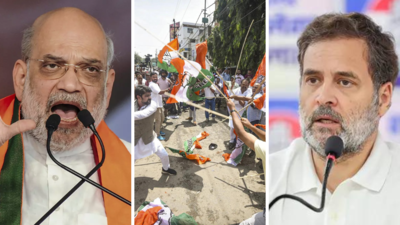 PM Modi 'abused': Rahul's veiled dig amid Congress, BJP clash;  grand old party makes ‘agent’ claim