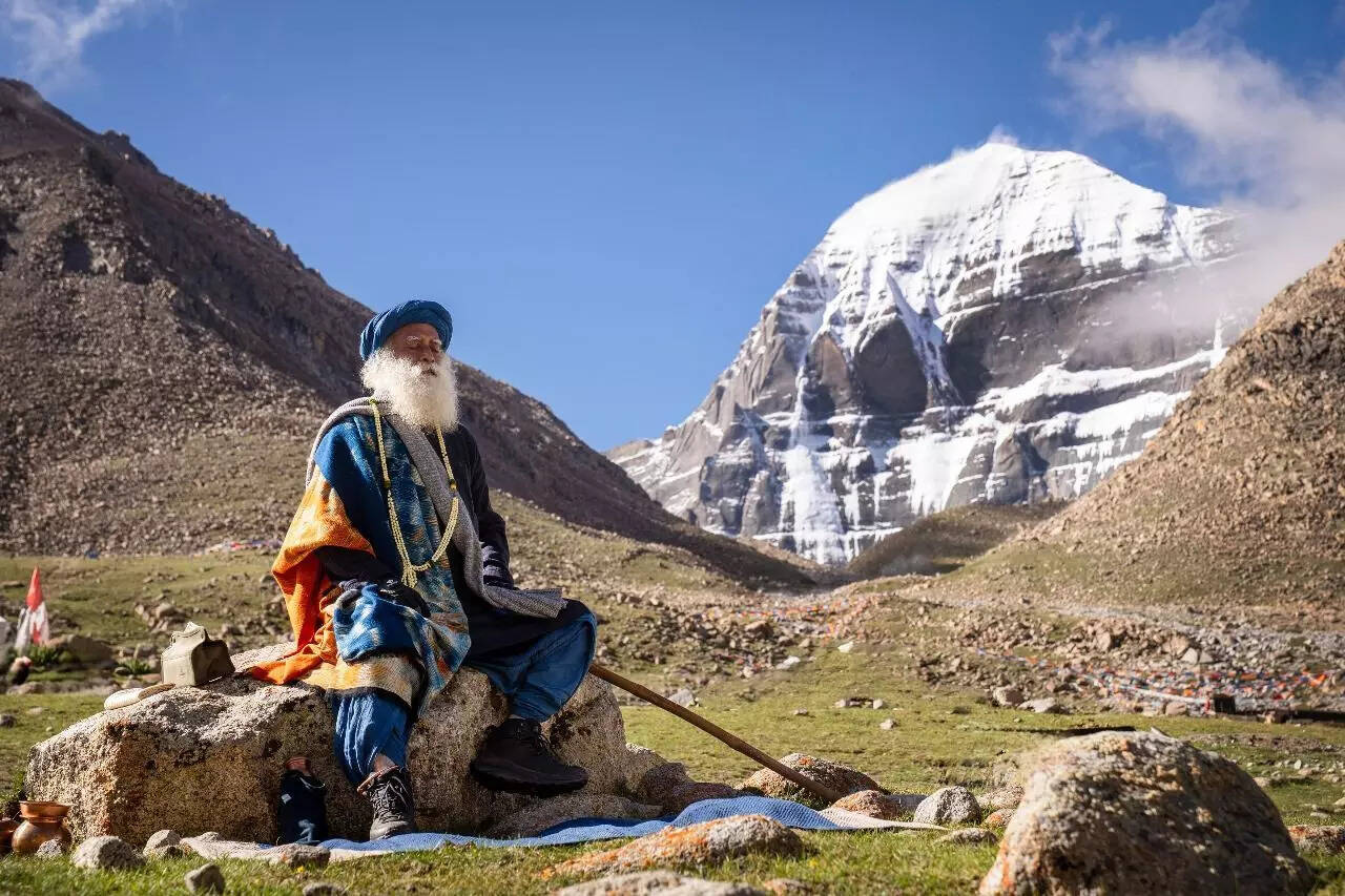 Sadhguru completes Kailash Yatra on motorcycle, calls it ‘power of yoga’