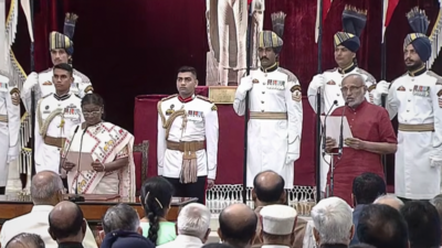 CP Radhakrishnan Elected India’s 15th Vice President, Defeats Oppn’s Sudershan Reddy By 152 Votes