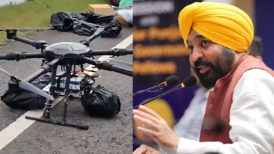 Punjab floods: Bhagwant Mann government deploys drones to supply essentials to flood-hit villages