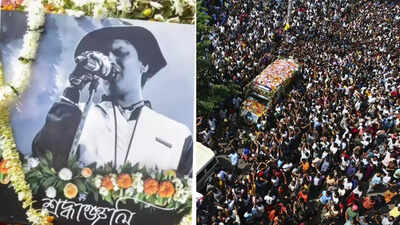 Zubeen Garg's final journey: Lakhs gather to bid farewell to Assam's beloved singer amid huge public mourning - top developments