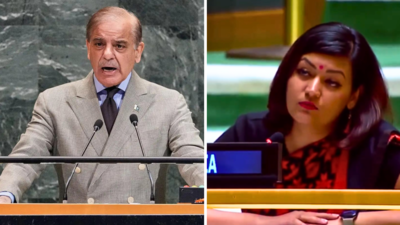 'No degree of drama can conceal facts': India responds to Pakistan PM Shehbaz Sharif's remarks at UN; slams 'absurd theatrics'