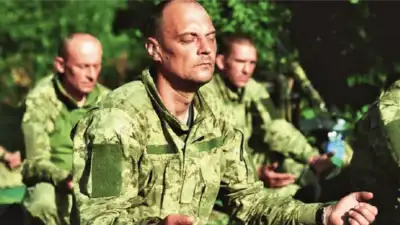 Art of healing: How yoga is helping Ukraine’s soldiers battle the odds