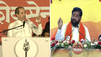 'Attempts made to break Shiv Sena': Uddhav Thackeray's veiled jab at Eknath Shinde; calls BJP 'amoeba'