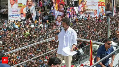 Karur stampede: Police books TVK chief Vijay's campaign vehicle driver; SIT begins probe