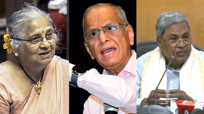 Images/Agencies Karnataka caste survey: Siddaramaiah slams Sudha and Narayana Murthy for opting out; asks 'are Infosys people akin to God?'