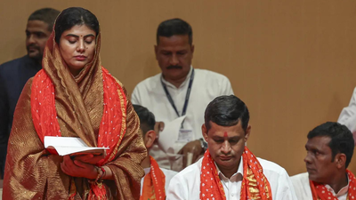 Gujarat cabinet reshuffle: Deputy CM Harsh Sanghavi gets charge of home ministry, Rivaba Ravindrasinh Jadeja becomes MoS - check full list