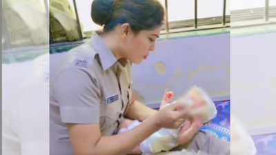 Baby rescues in Mumbai Midnight rescue: Mumbai Police saves newborn left abandoned in Goregaon; 'Nirbhaya squad' takes action