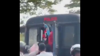 'Insult to Hindu faith': BJP after Kali idol 'desecrated' in West Bengal; taken away in prison van