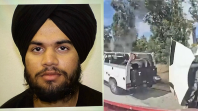 Jashanpreet Singh has been arrested for crashing truck in Ontario and killing 3. Truck chain-reaction crash in California: 'Illegal immigrant' Jashanpreet Singh arrested for killing 3; 21-year old Indian-origin was under influence