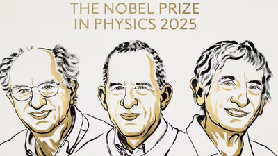 Evening news wrap: Trio wins Nobel Prize in Physics; SC asks EC for details of excluded voters in Bihar & more
