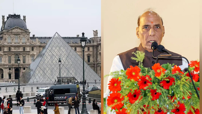 Evening news wrap: France's Louvre museum hit by shocking jewellery heist, Rajnath Singh hails BrahMos missile & more