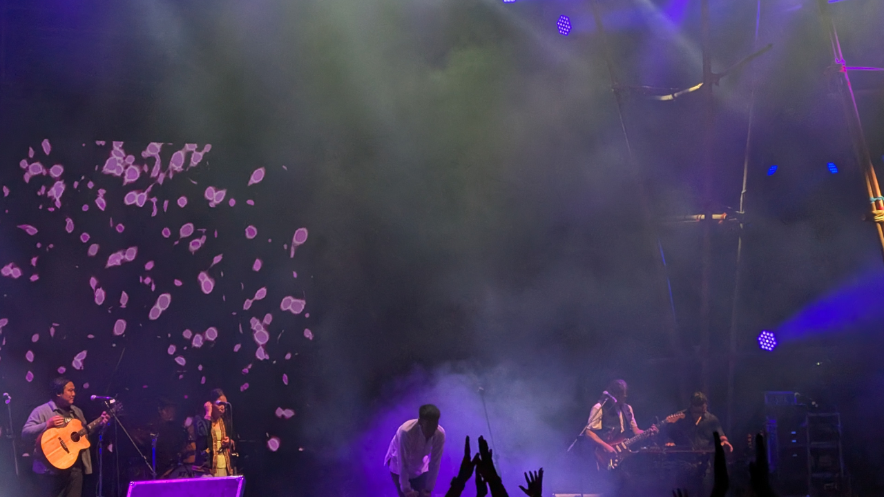 Independent musicians from across India and abroad light up the Ziro stage, creating a magical blend of music under the open sky.