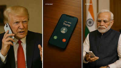 'Ji huzoor': Congress posts AI video to mock PM Modi over Trump's remarks; PIB fact checks