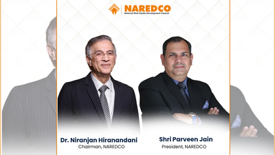 Niranjan Hiranandani is new chairman of NAREDCO; Parveen Jain president