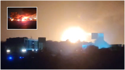 Jaipur-Ajmer highway inferno: LPG truck collision triggers massive fire; CM Bhajanlal orders on-site review