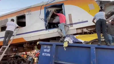 Photo: PTI screengrab Chhattisgarh train accident: Toll reaches 7; compensation of 10 lakh announced