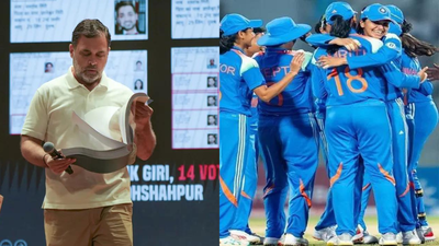 Evening news wrap: Rahul accuses EC, BJP of vote fraud in 'H-files'; PM Modi felicitates Indian women's team & more