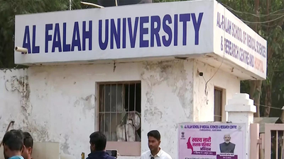 Al-Falah University (ANI image) Delhi blast: 2 FIRs against Al-Falah University; accreditation violations flagged