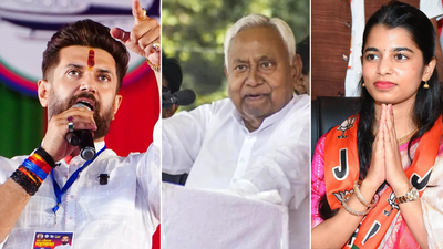 Chirag Paswan, Nitish Kumar and Maithili Thakur (Images/Agencies) Bihar polls result: Veteran stability and youth connect - How Gen Z expectations became NDA’s electoral edge