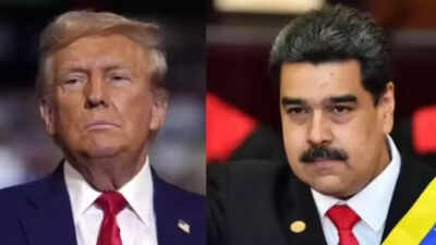 Trump, Maduro (File photos) 'I’d be proud to do it': Trump open to strikes inside Mexico; willing to talk with Maduro