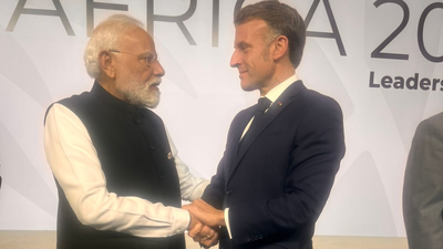 'Long live friendship between our countries!': Macron hails India-France ties;  meets PM Modi on G20 Summit sidelines