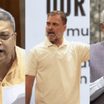 Priyamani holds on to The Family Man co-star Ashlesha Thakur as she trips and falls on the stairs at trailer launch